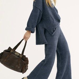 FREE PEOPLE NAVY HAILEE SWEATER SET (color no longer made)